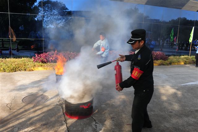 平时多练兵，急时方能战：上海日立举行119消防系列活动