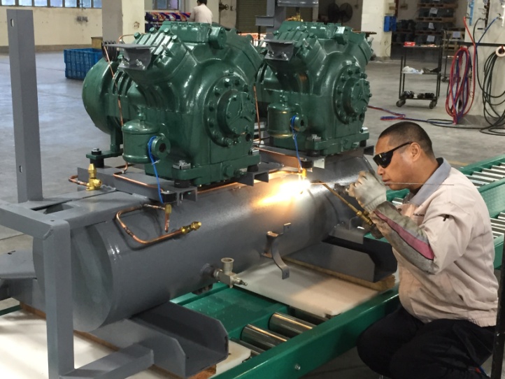海立中野新压缩机组生产线启用效率提高20%